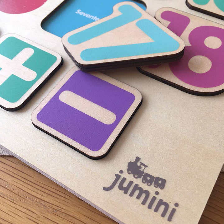 Wooden Number Puzzle