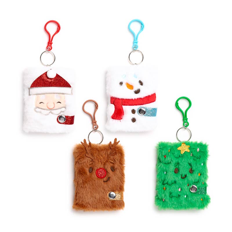 Christmas Jingle Bunch Plush A7 Mini Notepad