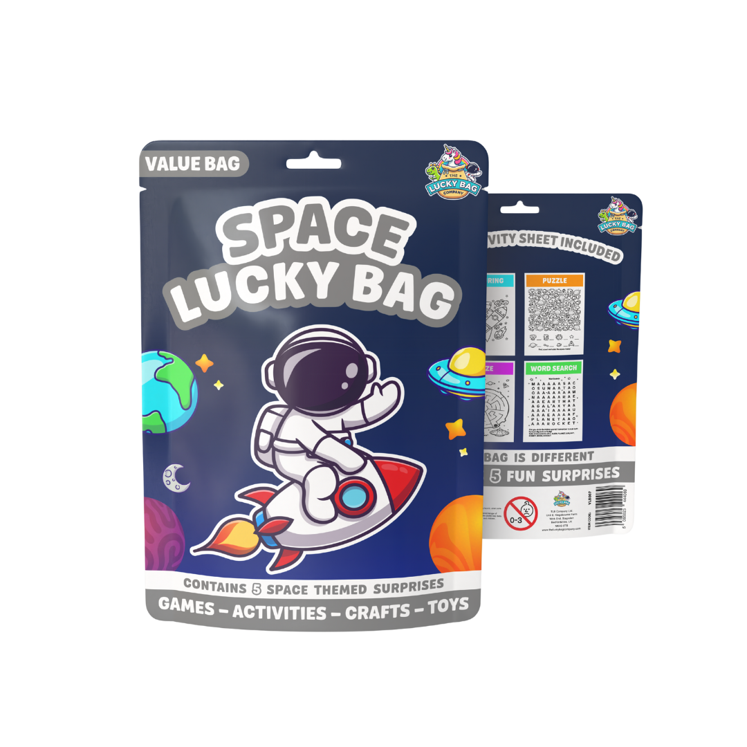 Assorted Value Party Bag Favours - Space contents