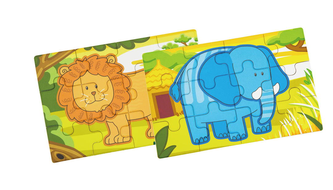 4 in 1 Puzzle Box - Jungle