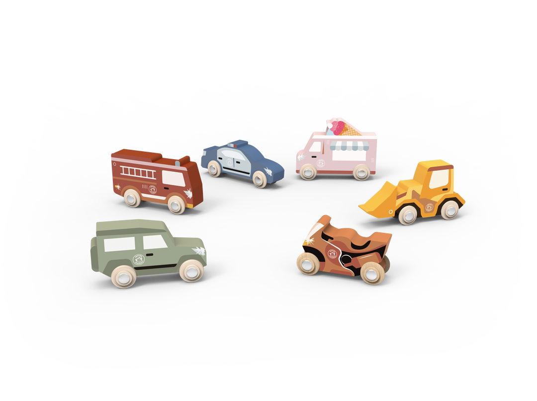 Speedy Monkey Wooden Vehicles