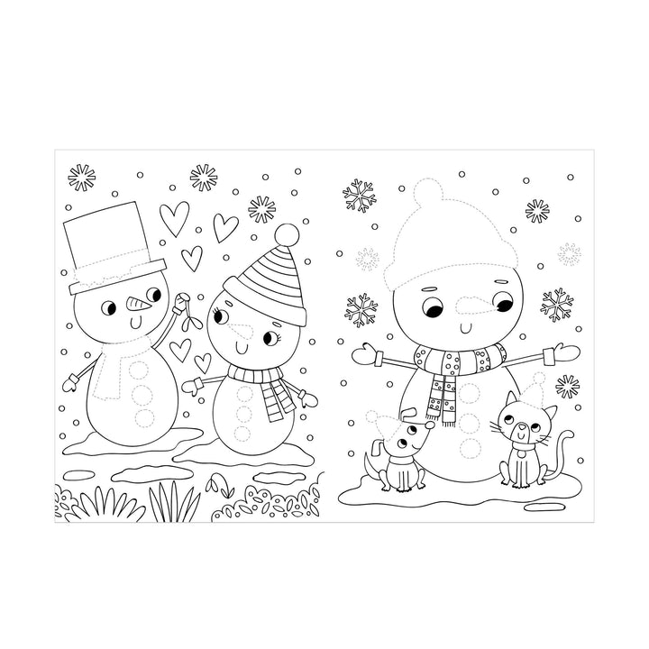 Dress Me Up Colouring & Activity Book – Snowman