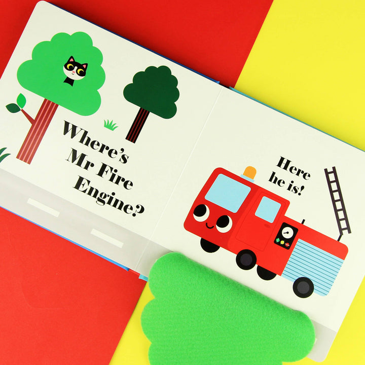 Felt Flaps: Where's Mr Fire Engine?