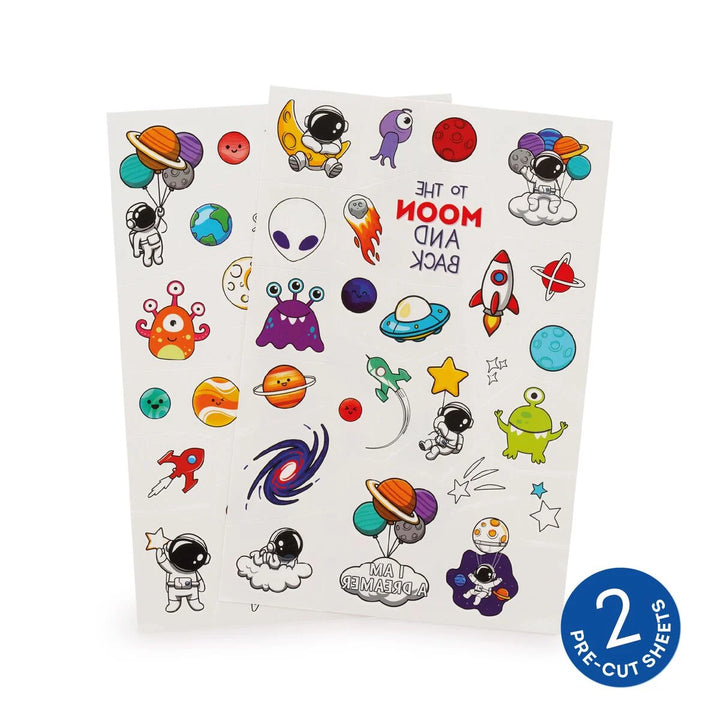 Space Temporary Tattoo