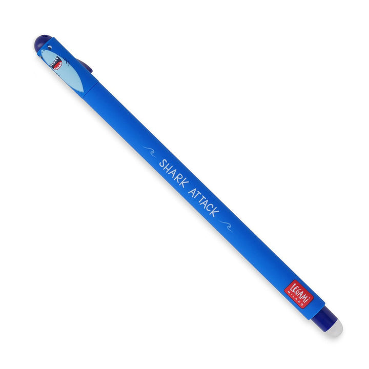 Erasable Pen - Shark - Blue