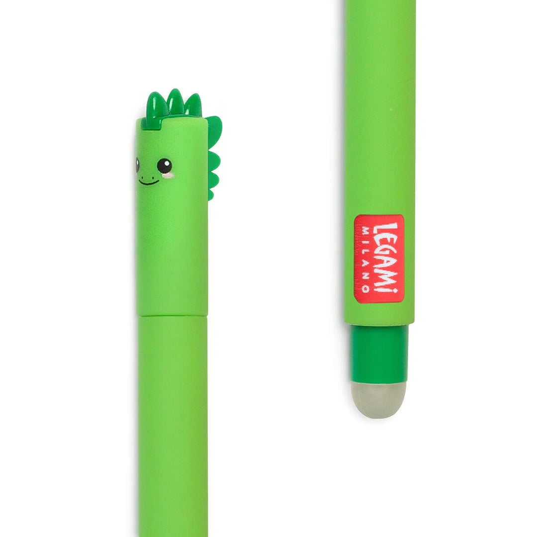 Erasable Pen - Dino - Green