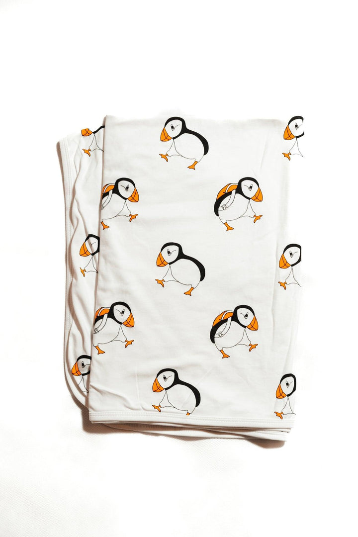 Puffin blanket