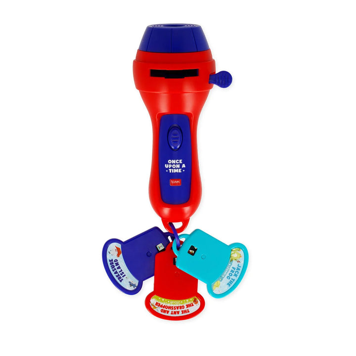 Legami Story Projector Flashlight - Once Upon A Time - Red