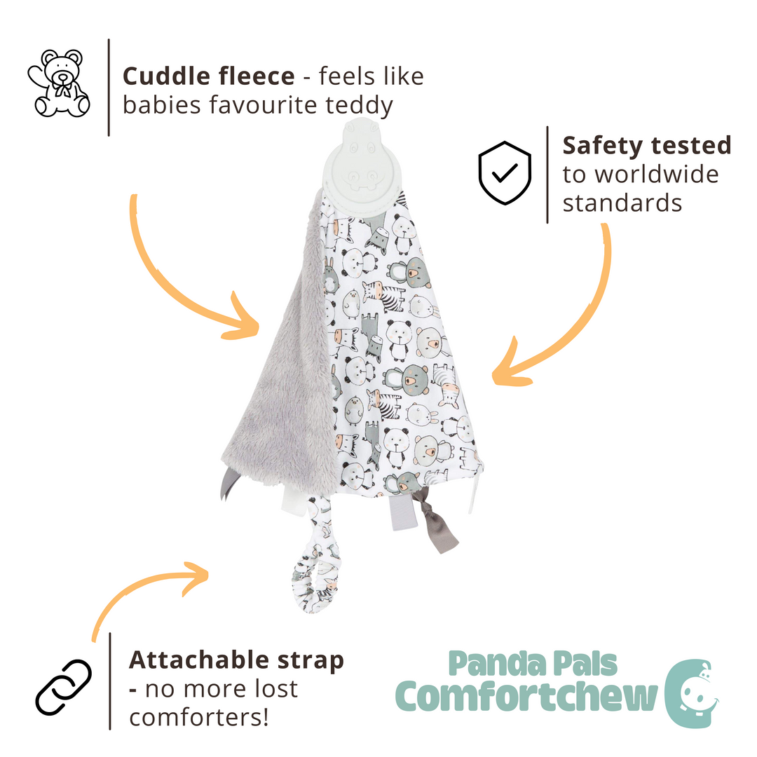 Cheeky Chompers Comfortchew- Panda Pals