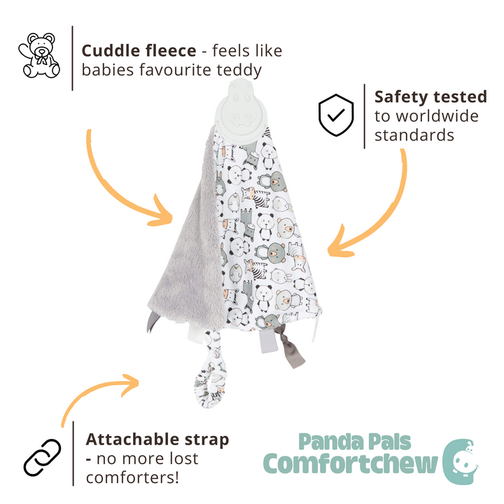 Cheeky Chompers Comfortchew- Panda Pals