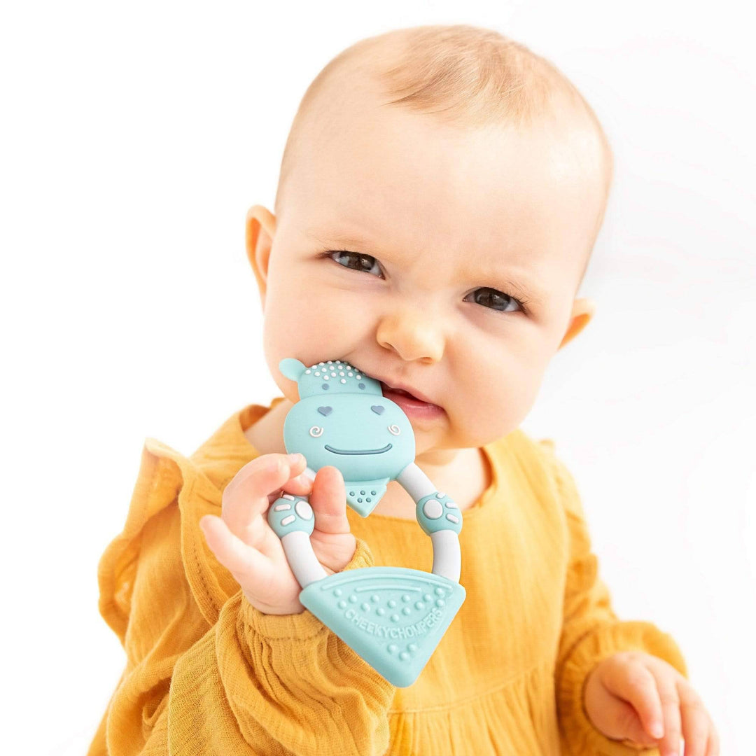 Cheeky Chompers Chewy the Hippo Teether
