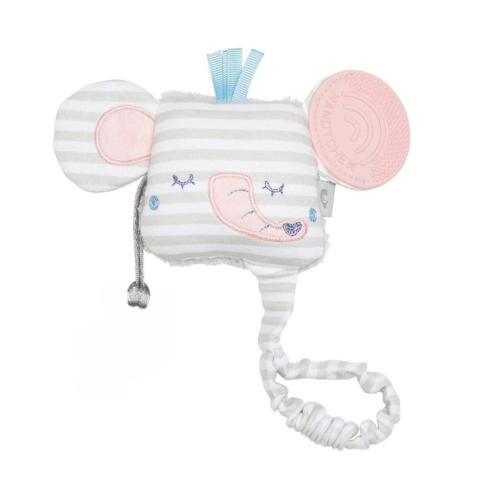Handychew Sensory Baby Teething Toy- Darcy the Elephant