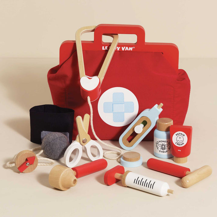 Le Toy Van Wooden Doctor’s Medical Kit