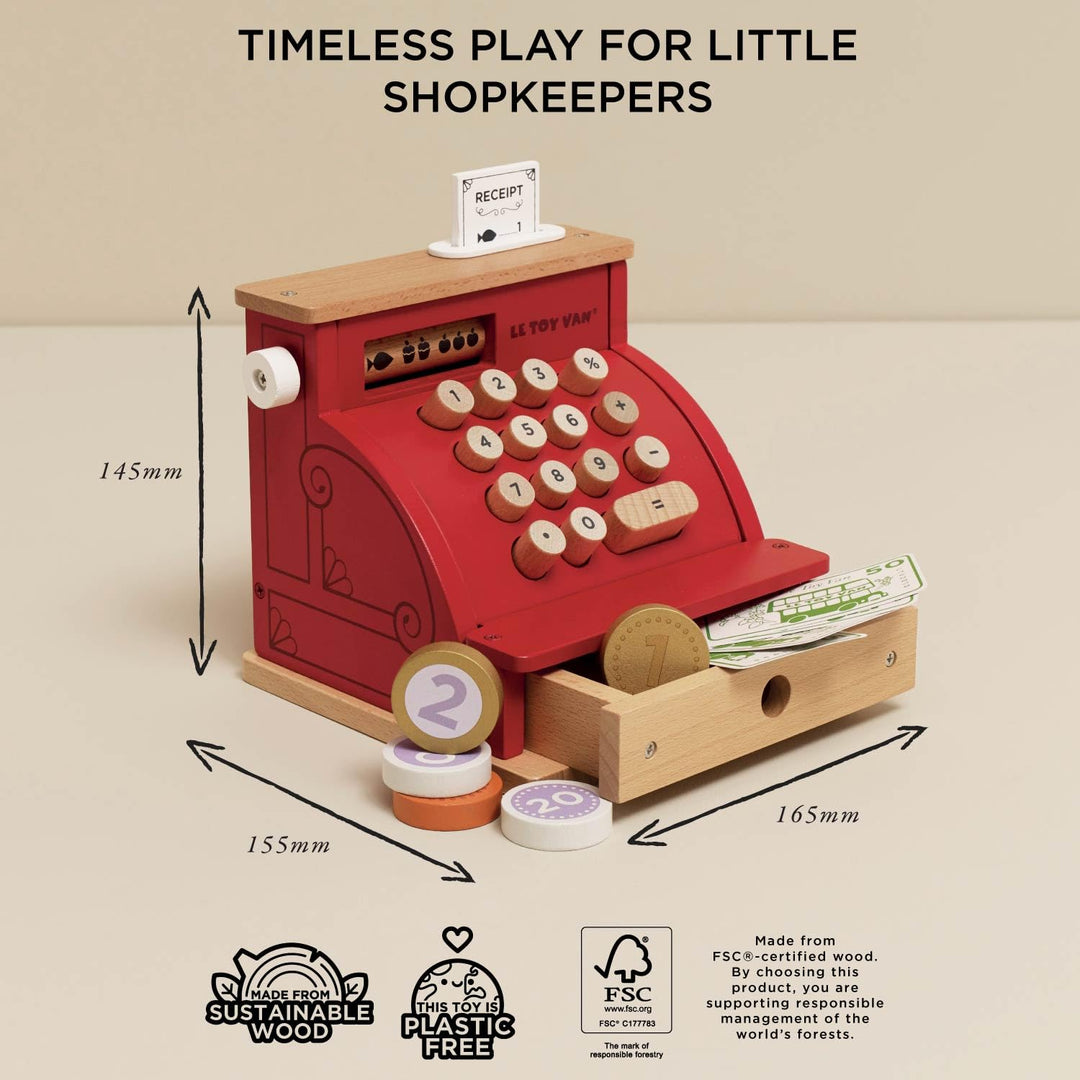 Le Toy Van Cash Register & Money