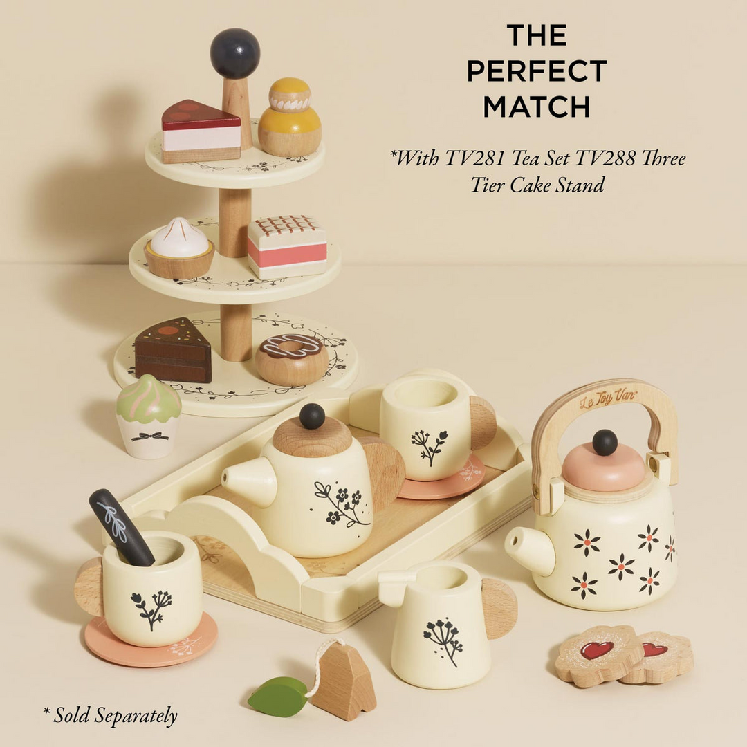 Le Toy Van Vintage Wooden Kettle