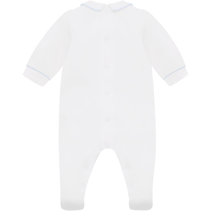 Lenny Blue Babygrow Twin Pack