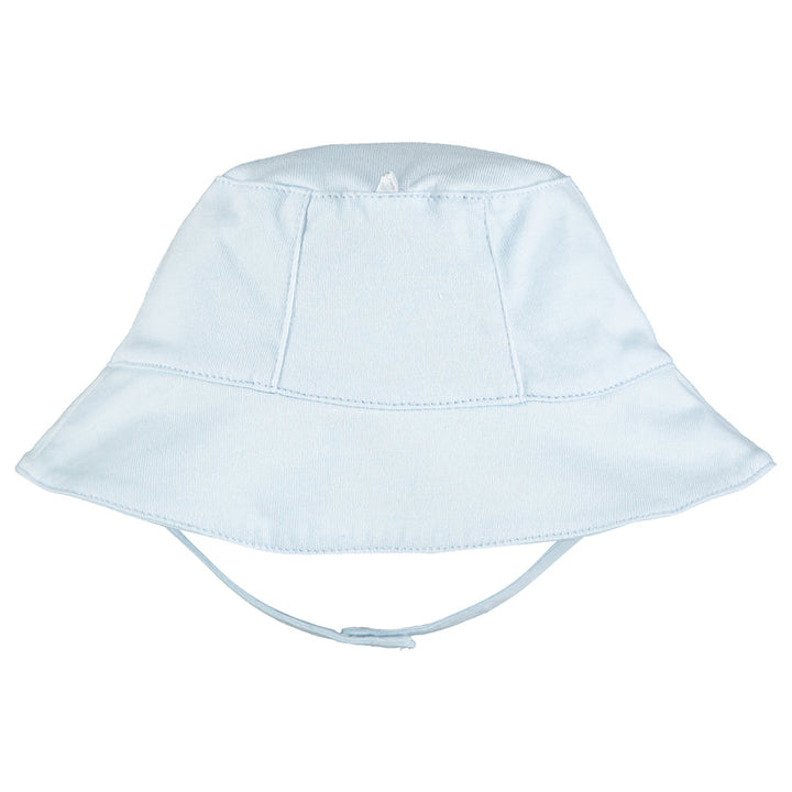 Gibson Blue Jersey Bucket Hat with Chin Strap