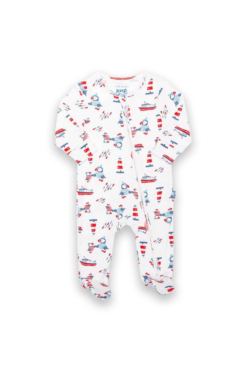 Scottish Puffin Sleepsuit W/Hat