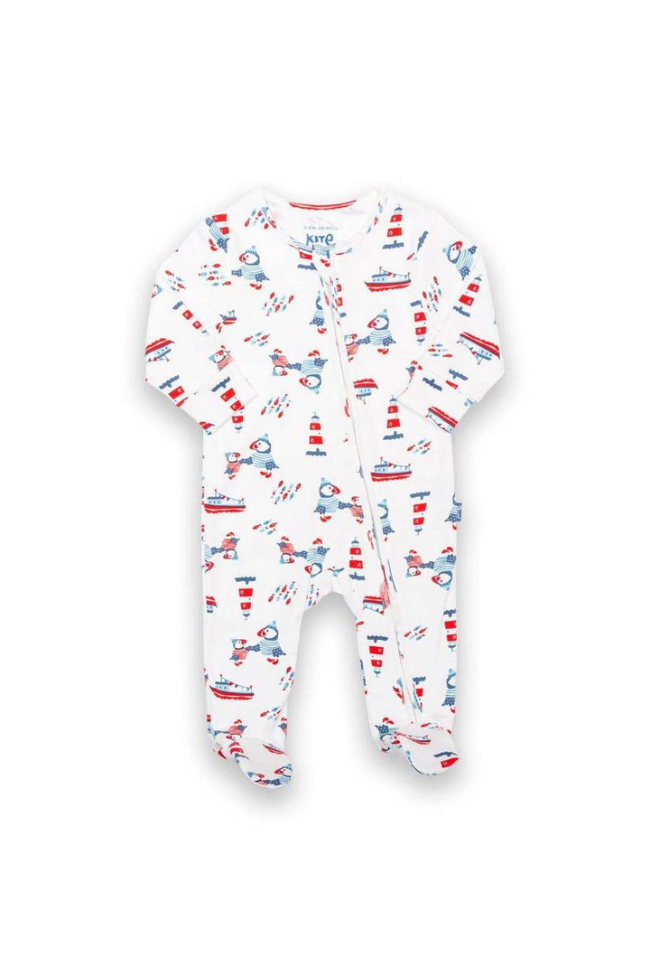 Scottish Puffin Sleepsuit W/Hat