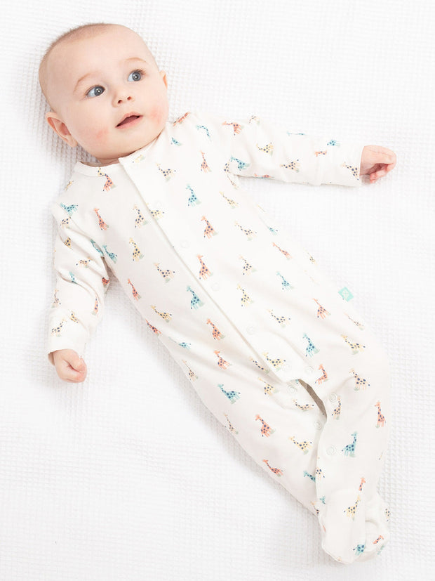 Sweet Giraffe Sleepsuit