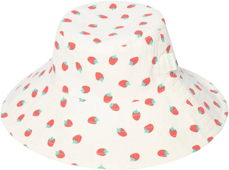 RH Strawberry Reversible Hat 7-10 Years