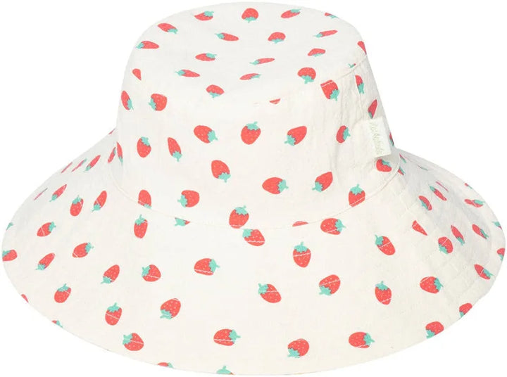 RH Strawberry Reversible Hat 7-10 Years