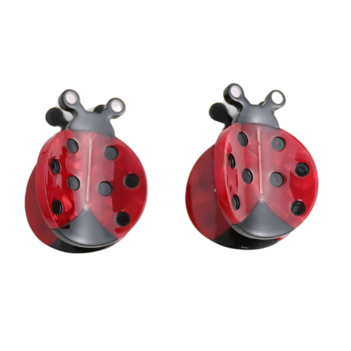 Ladybug Claw Clips