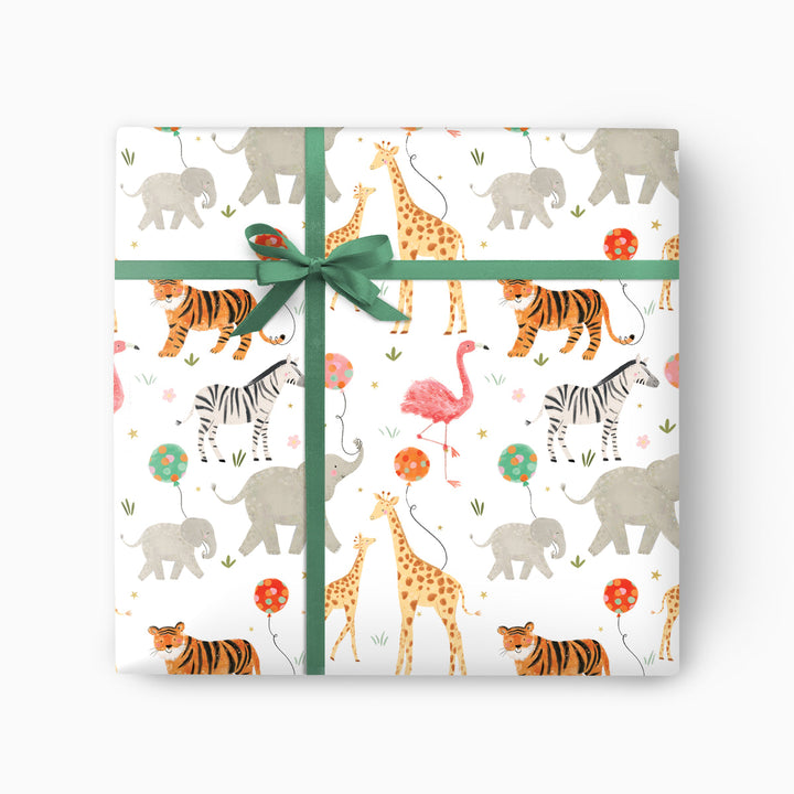 Safari Gift Wrapping 2pc