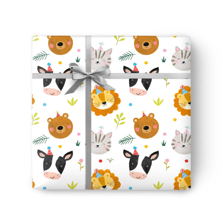 Party Animals Gift Wrapping 2pc