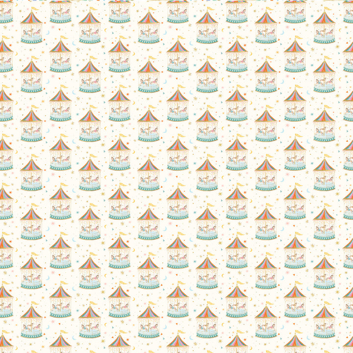 Carousel Wrapping Paper 2pc