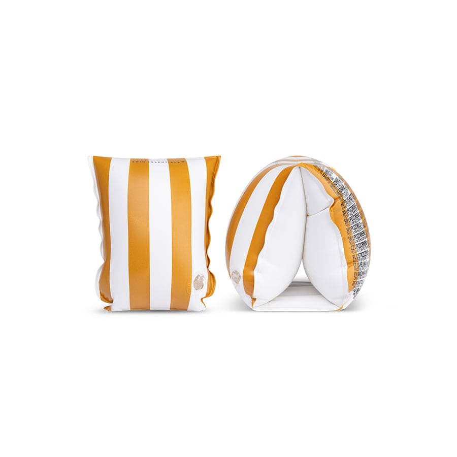 Swim Essentials Armbands Yellow Stripes