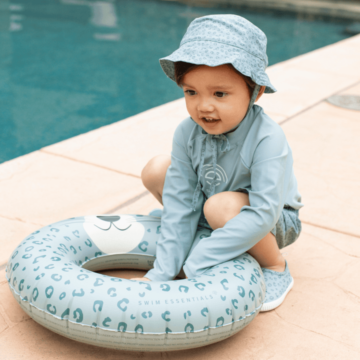 Swim Essentials Swim Ring Green Animal 3+