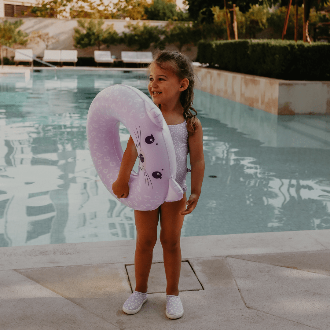 Swim Essentials Swim Ring Lila Animal 3+