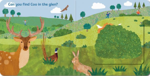 Peekaboo Coo Board Book