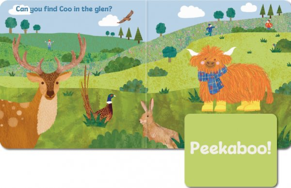 Peekaboo Coo Board Book