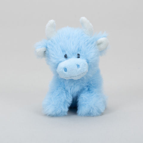 Highland Cow Mini Baby Blue