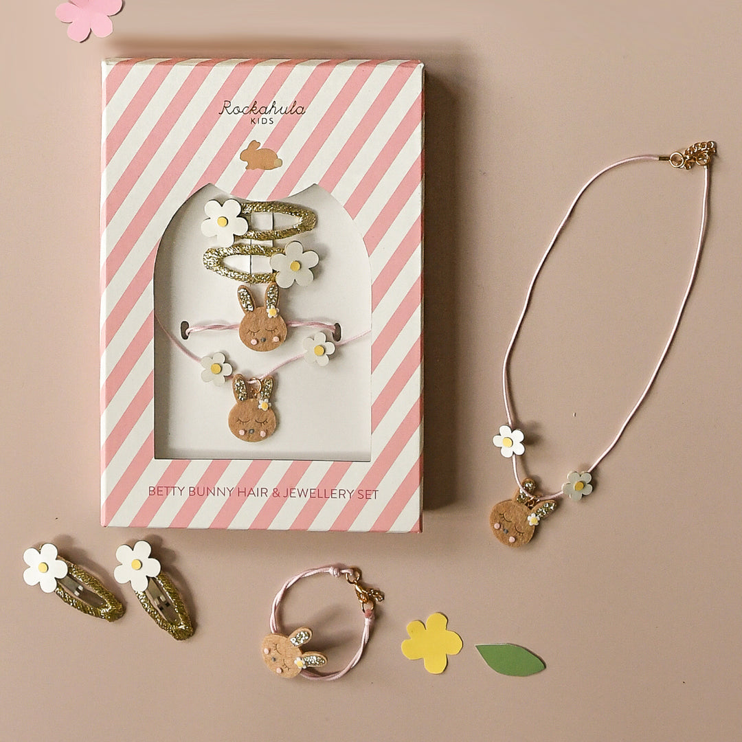 RH Betty Bunny Hair and Jewellery Set