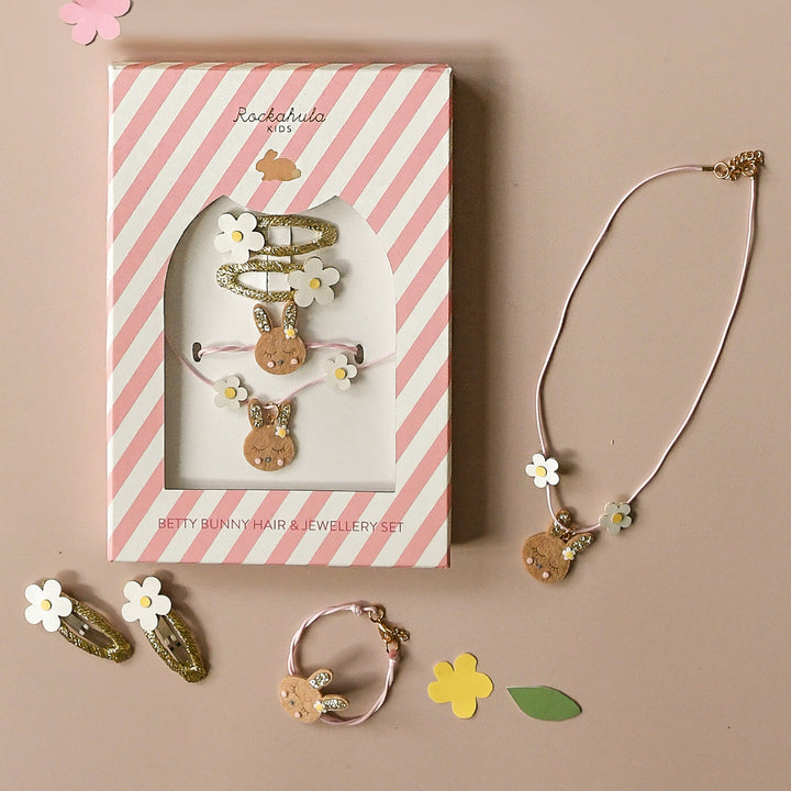 RH Betty Bunny Hair and Jewellery Set