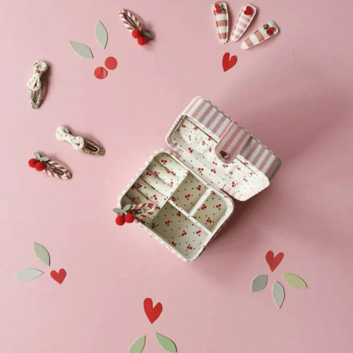 Rockahula Stripy Cherry Jewellery Box