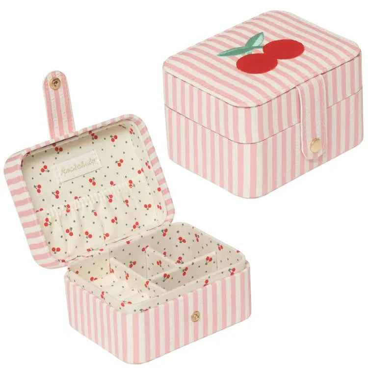 Rockahula Stripy Cherry Jewellery Box