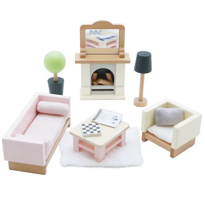 Le Toy Van Wooden Dolls House Sitting Room