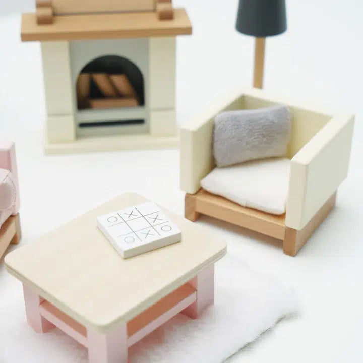 Le Toy Van Wooden Dolls House Sitting Room