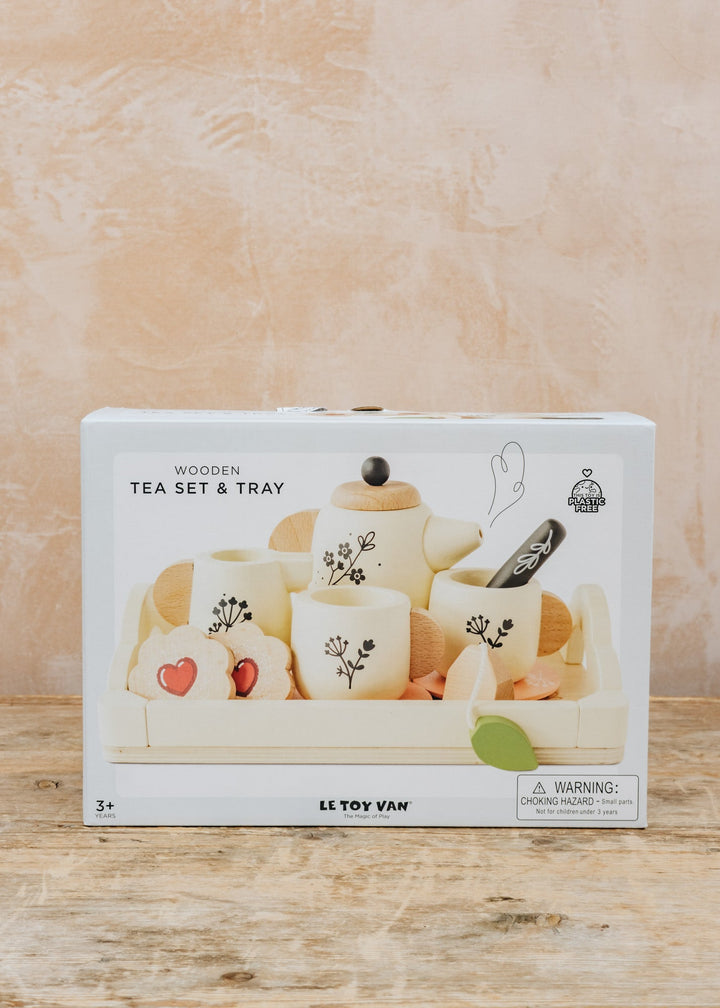 Le Toy Van Wooden Tea Set and Tray
