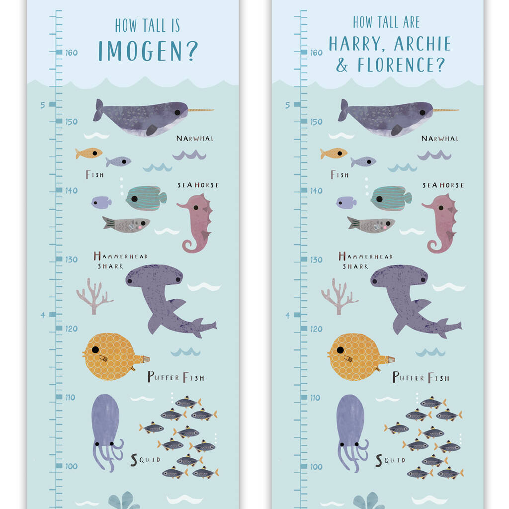 Ocean Height Chart
