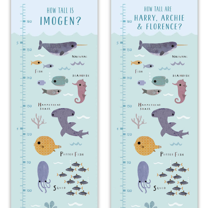 Ocean Height Chart