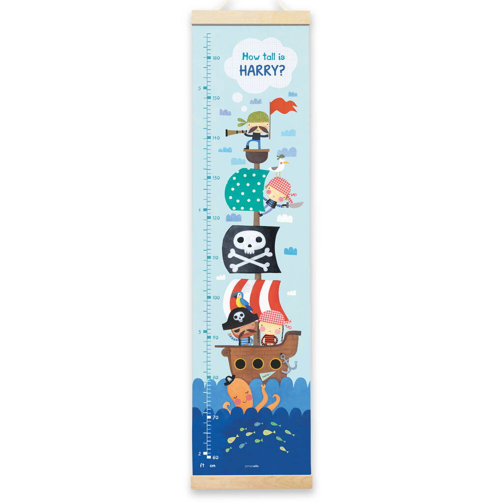 Pirate Height Chart