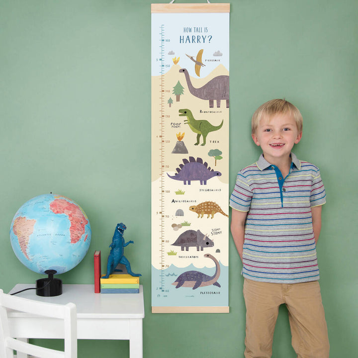 Dinosaur Landscape Height Chart