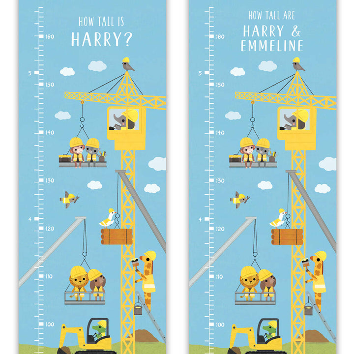 Construction Height Chart