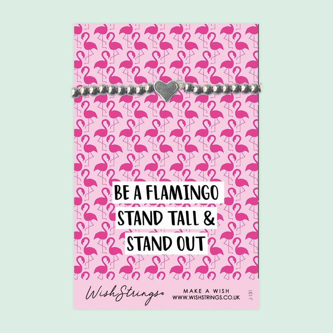 Be A Flamingo Beaded Bracelet
