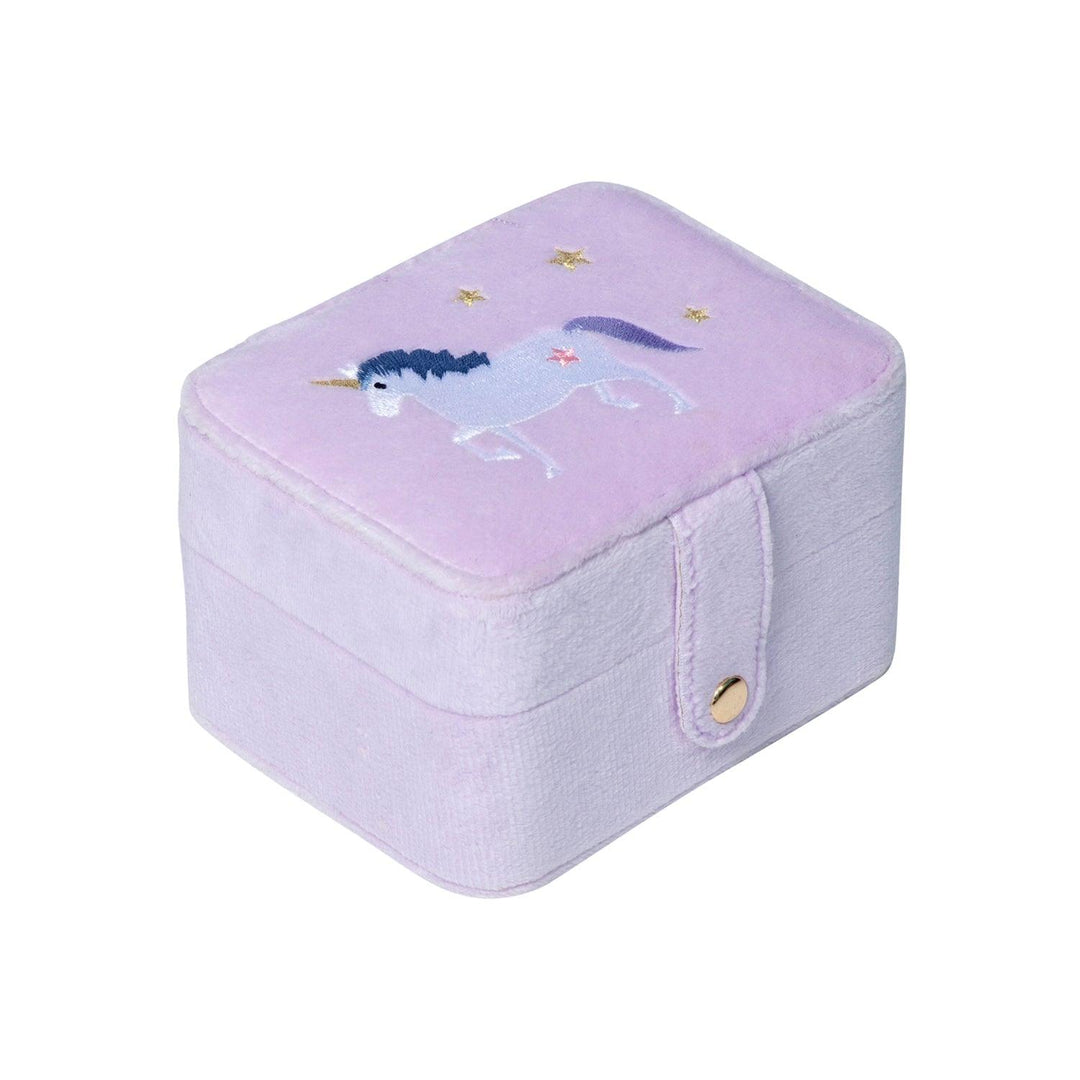 Rockahula unicorn jewellery box for girls, full view
